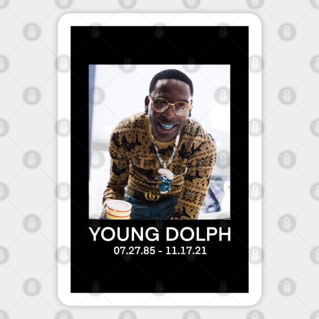 RIP Young Dolph Magnet by braprone